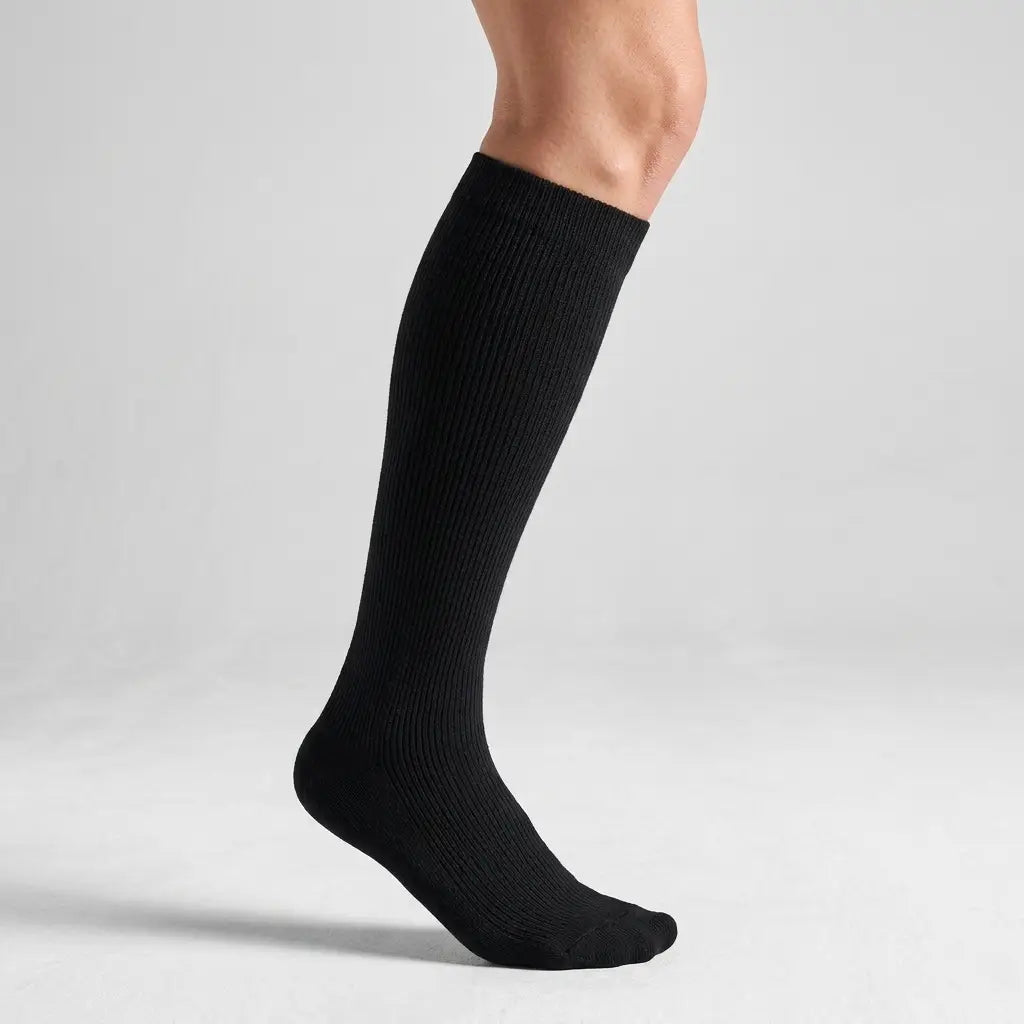 Støttestrømper i uld, 16-21 mmHg