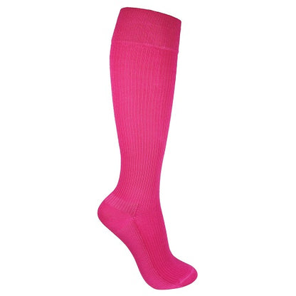 Støttestrømper i bambus i klare farver, 16-18 mmHg