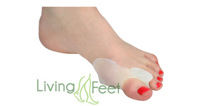 Hallux Valgus silikonebeskytter med tådeler