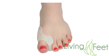 Hallux Valgus silikonebeskytter med tådeler