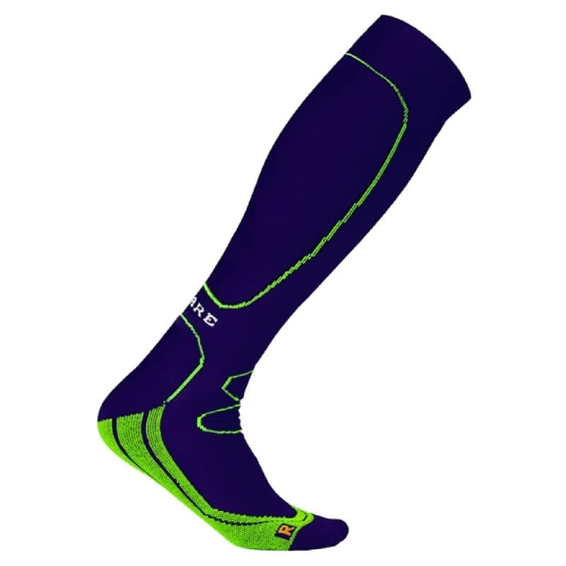 Mørkeblå kompressionsstrømper til sport