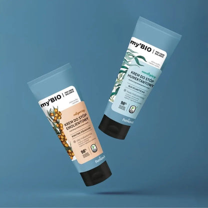 Fugtgivende fodcreme til tør skin med alger