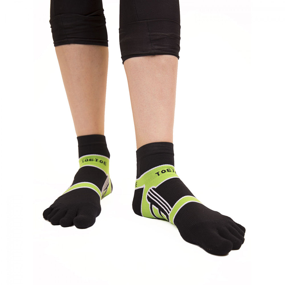 ToeToe Sports Micro-Fibre Running Trainer - Grøn
