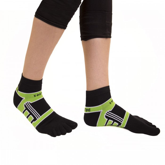 ToeToe Sports Micro-Fibre Running Trainer - Grøn