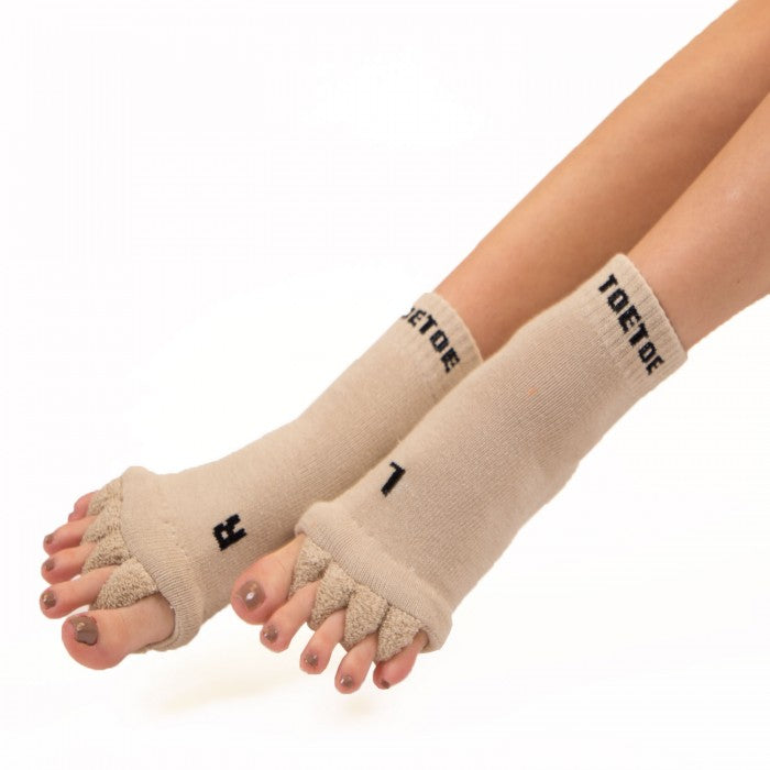 TOETOE Health - Tåstrækker sok, beige