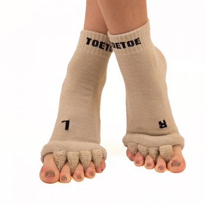 TOETOE Health - Tåstrækker sok, beige