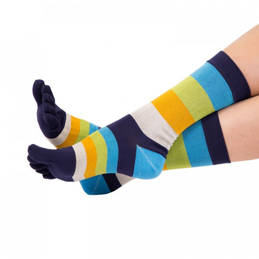 TOETOE Essential Men Fashion Turquoise tåstrømper