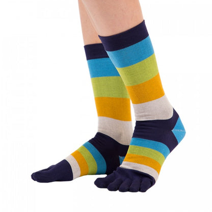 TOETOE Essential Men Fashion Turquoise tåstrømper