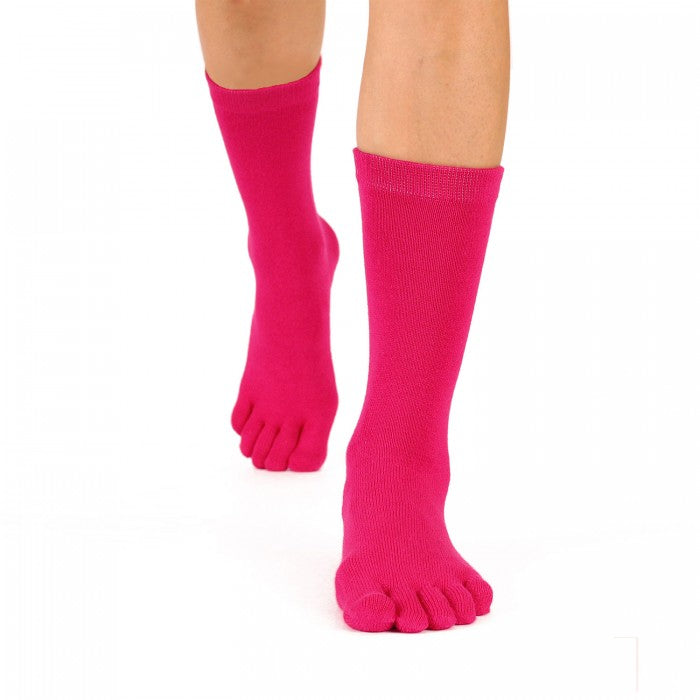 TOETOE Essential halvlange Tåsokker,  Fuchsia