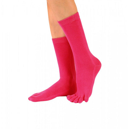 TOETOE Essential halvlange Tåsokker,  Fuchsia