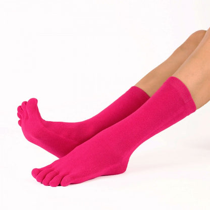 TOETOE Essential halvlange Tåsokker,  Fuchsia