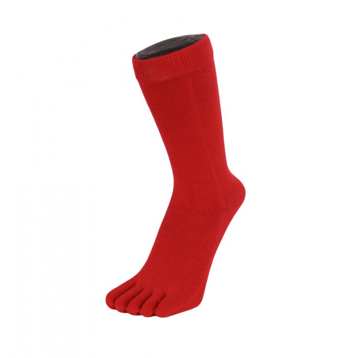 TOETOE Essential halvlange tåsokker, rød
