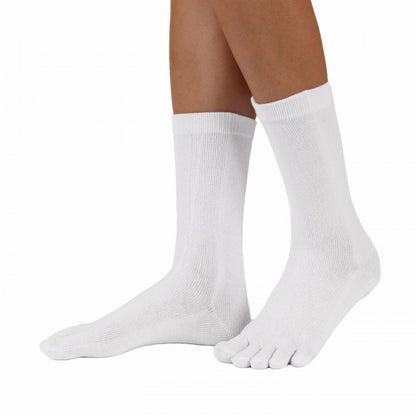 TOETOE Essential halvlange Tåsokker, hvid