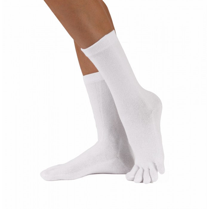 TOETOE Essential halvlange Tåsokker, hvid