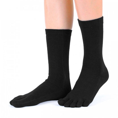TOETOE Essential halvlange Tåsokker, sort