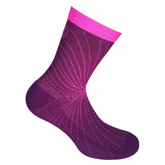 SupCare Cooling Knit  kompressionssokker, lilla/pink