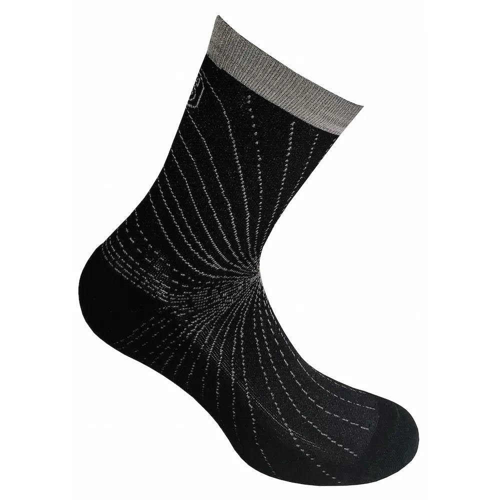 SupCare Cooling Knit kompressionssokker, sort