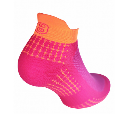 SupCare Extreme Bounce korte kompressionssokker, pink