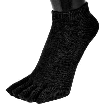 TOETOE Essential Anklet - Ankelhøje tåstrømper, sort