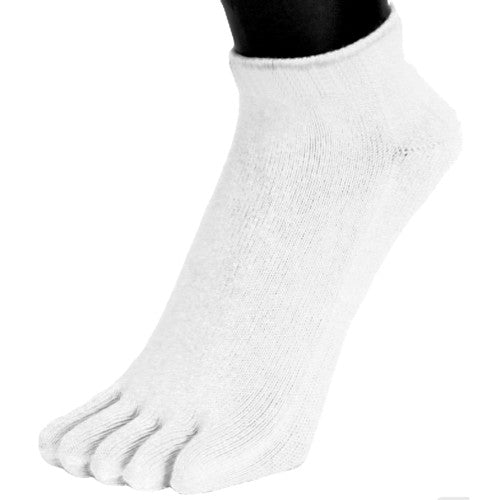 TOETOE Essential Anklet - Ankelhøje tåstrømper, hvid