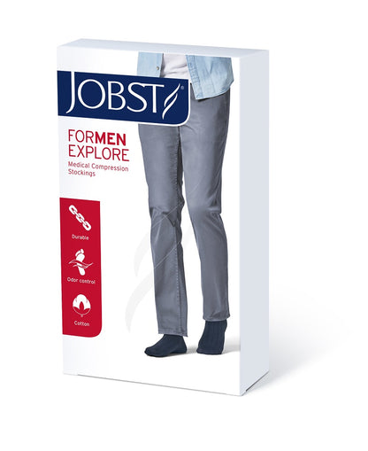 JOBST ForMen Explore (RAL)  knæstrømper klasse 3