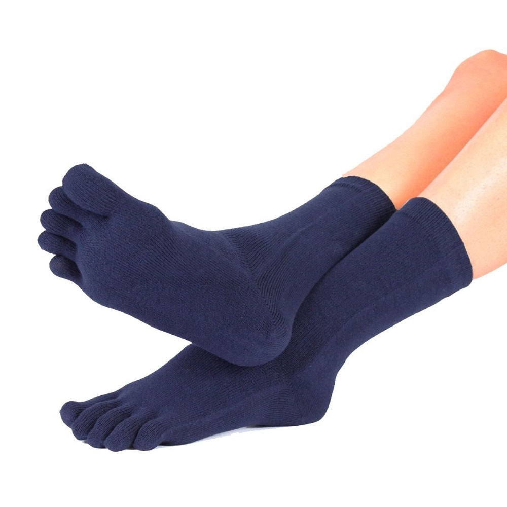 TOETOE Essential halvlange tåsokker, navy