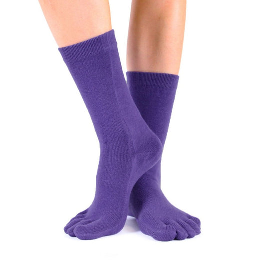 TOETOE Essential halvlange tåsokker, lilla