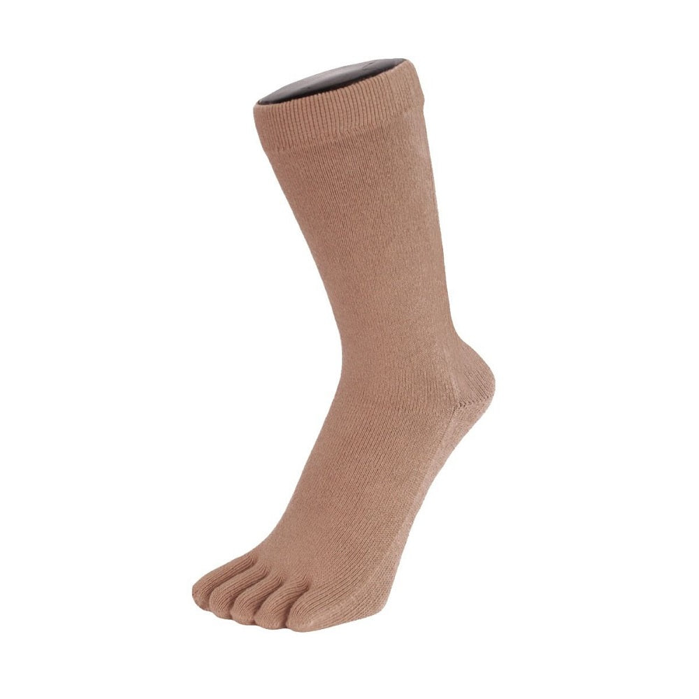 TOETOE Essential halvlange tåsokker, beige