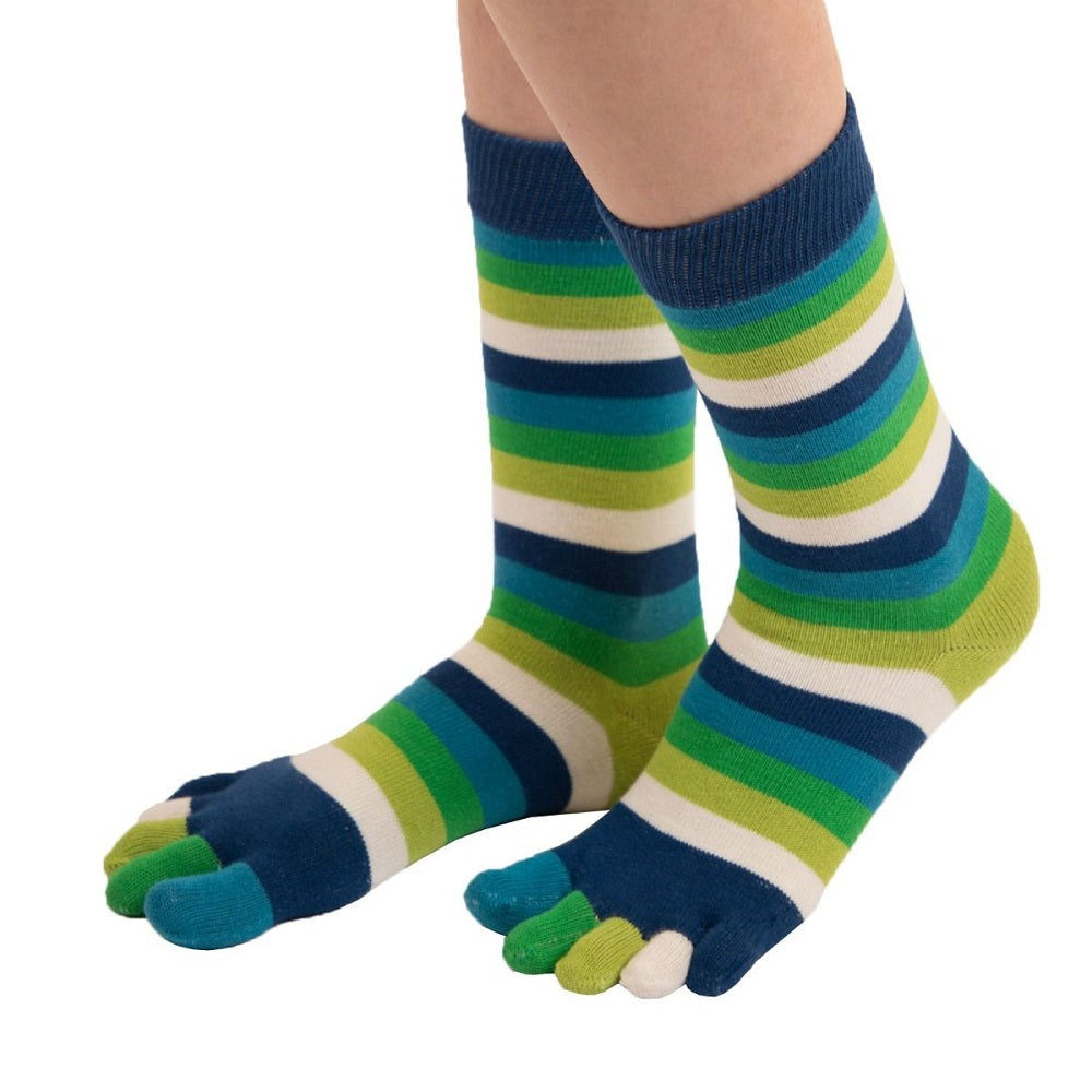 TOETOE Essential Mid-calf Stripy Pond