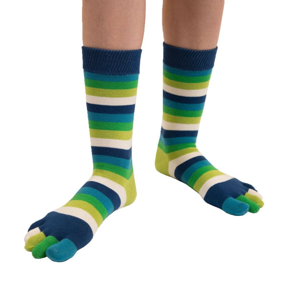 TOETOE Essential Mid-calf Stripy Pond