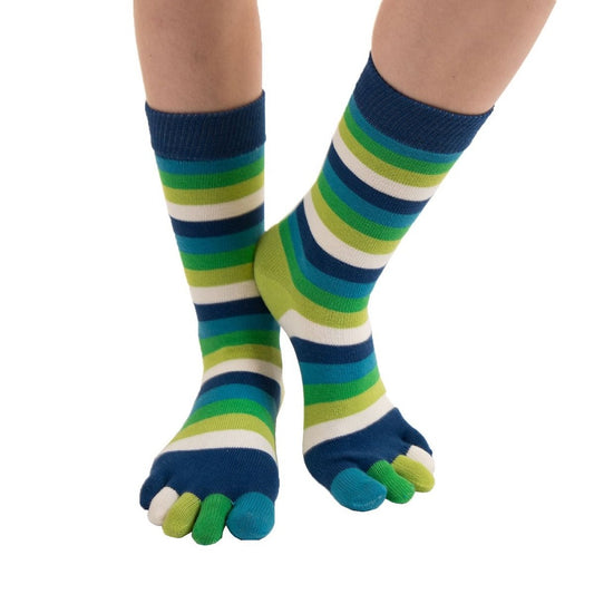 TOETOE Essential Mid-calf Stripy Pond