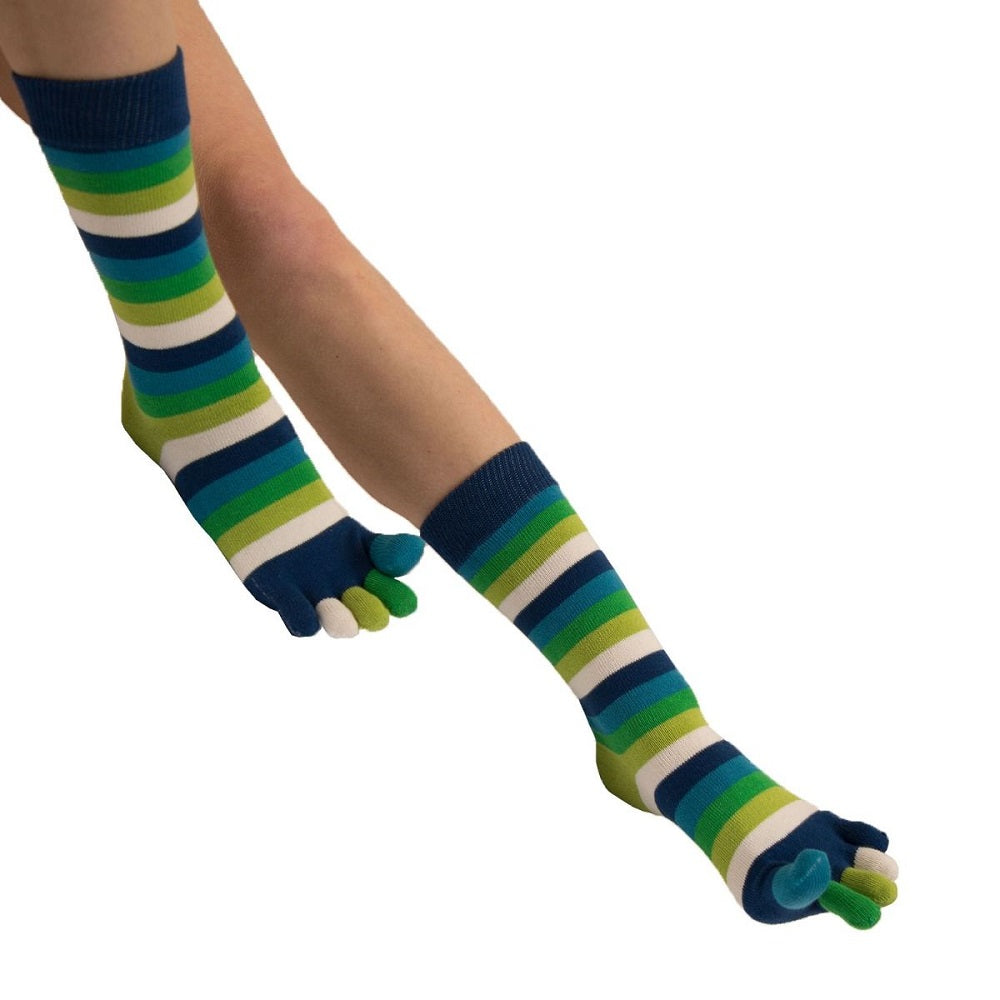 TOETOE Essential Mid-calf Stripy Pond
