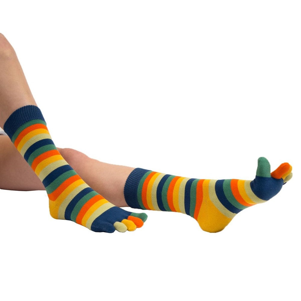 TOETOE Essential Mid-calf Stripy Sunset
