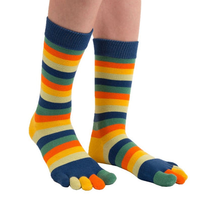 TOETOE Essential Mid-calf Stripy Sunset