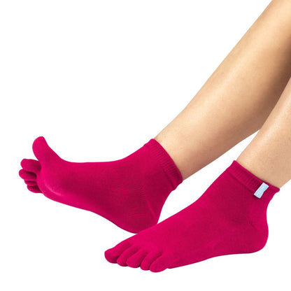 TOETOE Essential Anklet - Ankelhøje tåstrømper, fuchsia