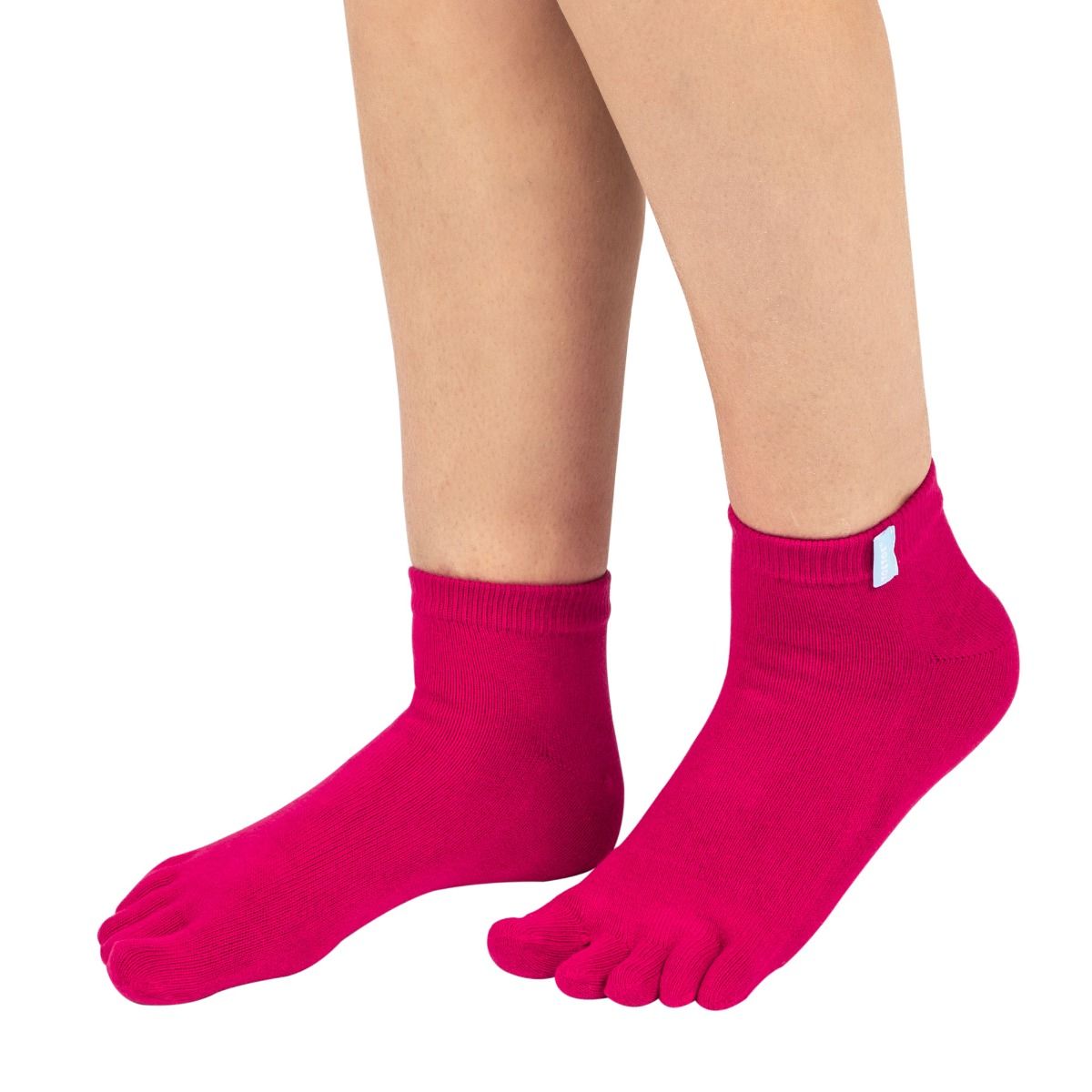 TOETOE Essential Anklet - Ankelhøje tåstrømper, fuchsia