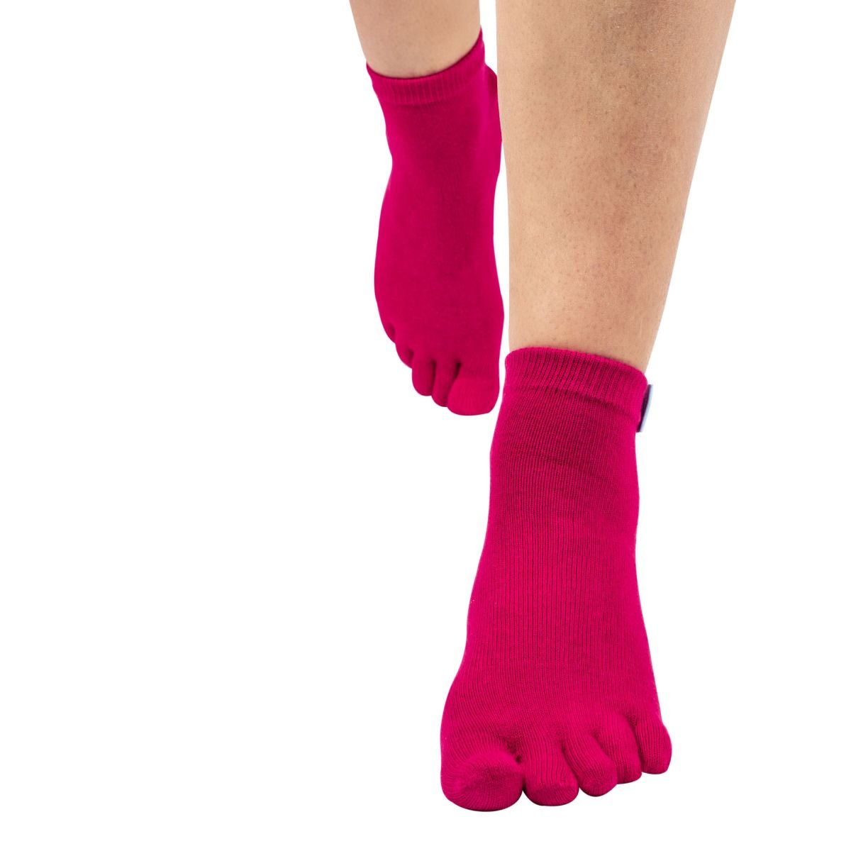 TOETOE Essential Anklet - Ankelhøje tåstrømper, fuchsia
