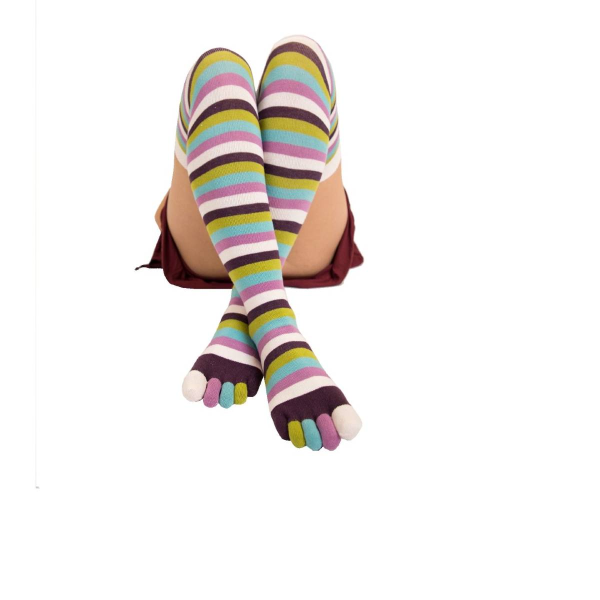 TOETOE Essential - Over Knee,   tåstrømper, Twilight