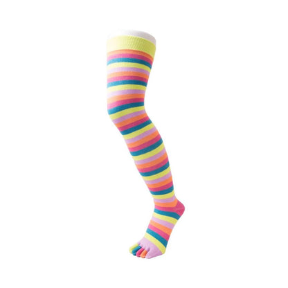 TOETOE Essential - Over Knee,   tåstrømper, Flamingo