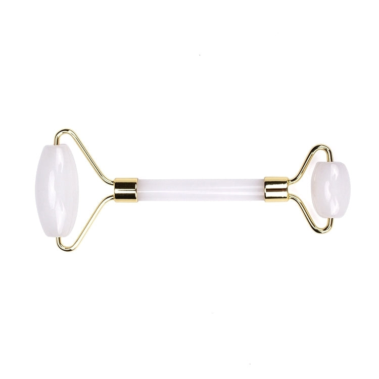 Hvid Jade roller till ansigtsmassage