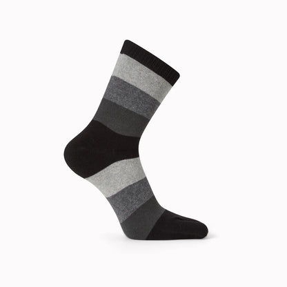 Tåsokker i bomuld - stribet