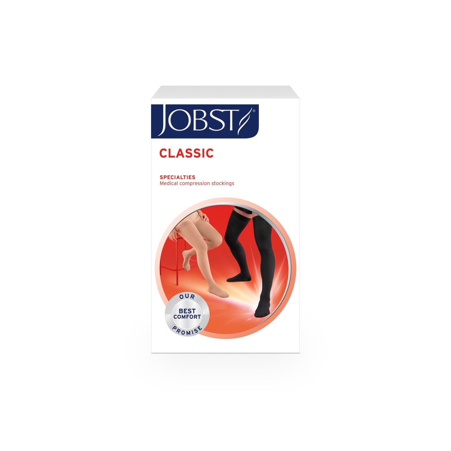JOBST Classic (RAL) Kompressionsstrømpebukser med lukket tå med gylp klasse 2