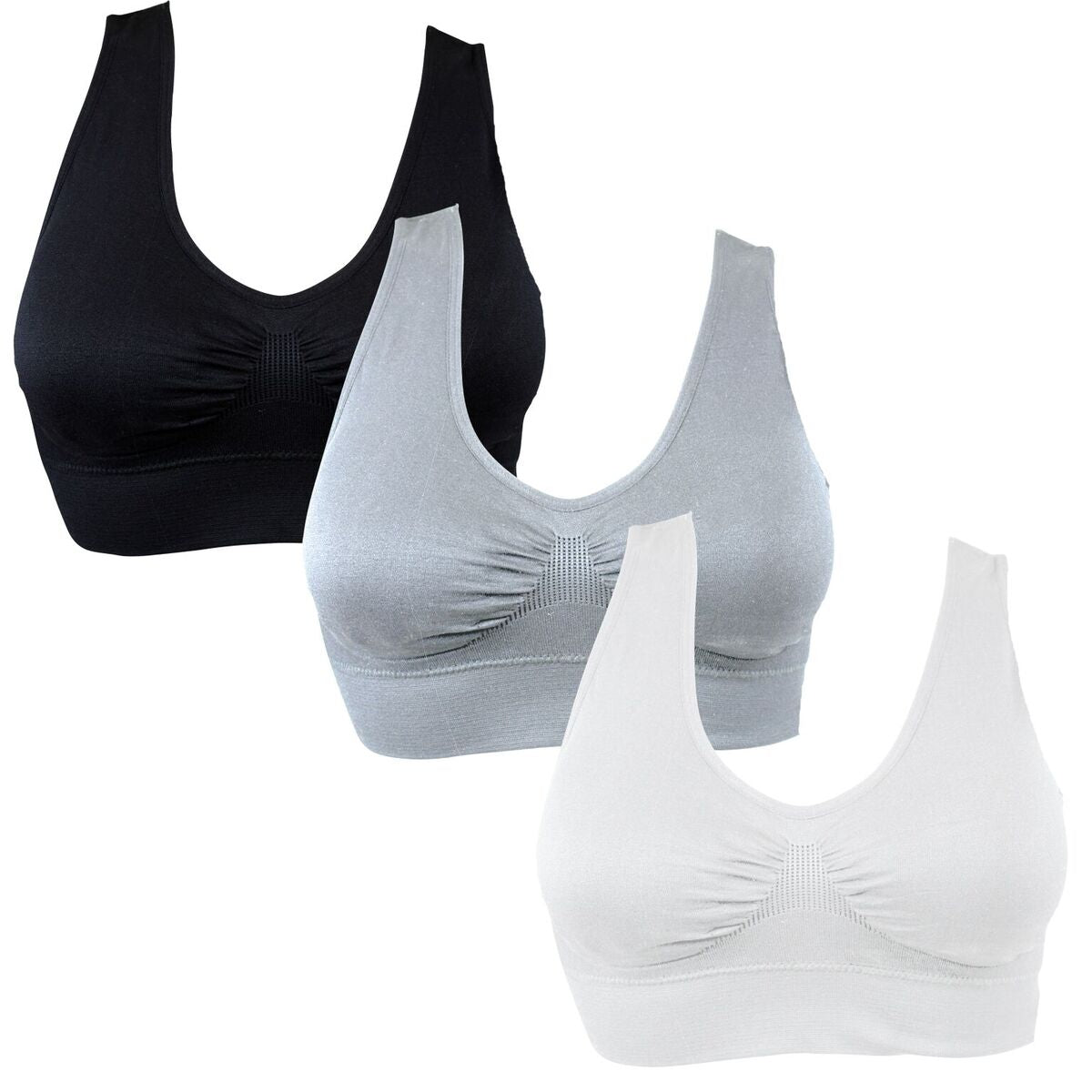 Blød bh med udtagelige indlæg