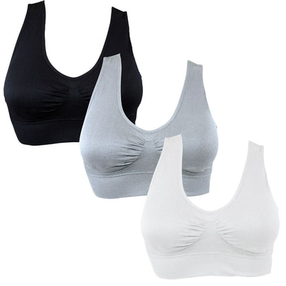 Blød bh med udtagelige indlæg