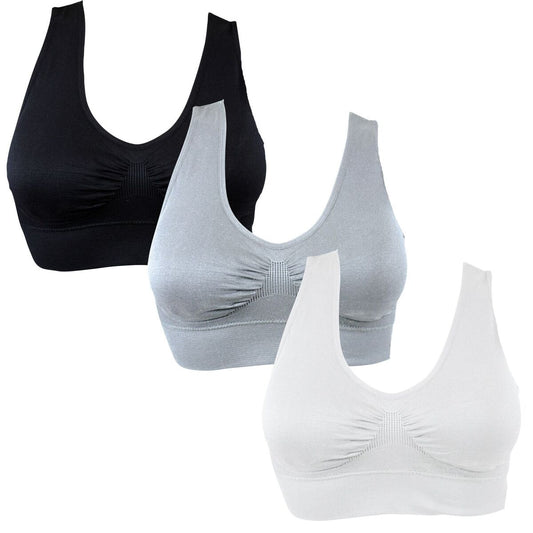 Blød bh med udtagelige indlæg