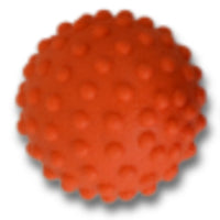 Massagebold med pigge