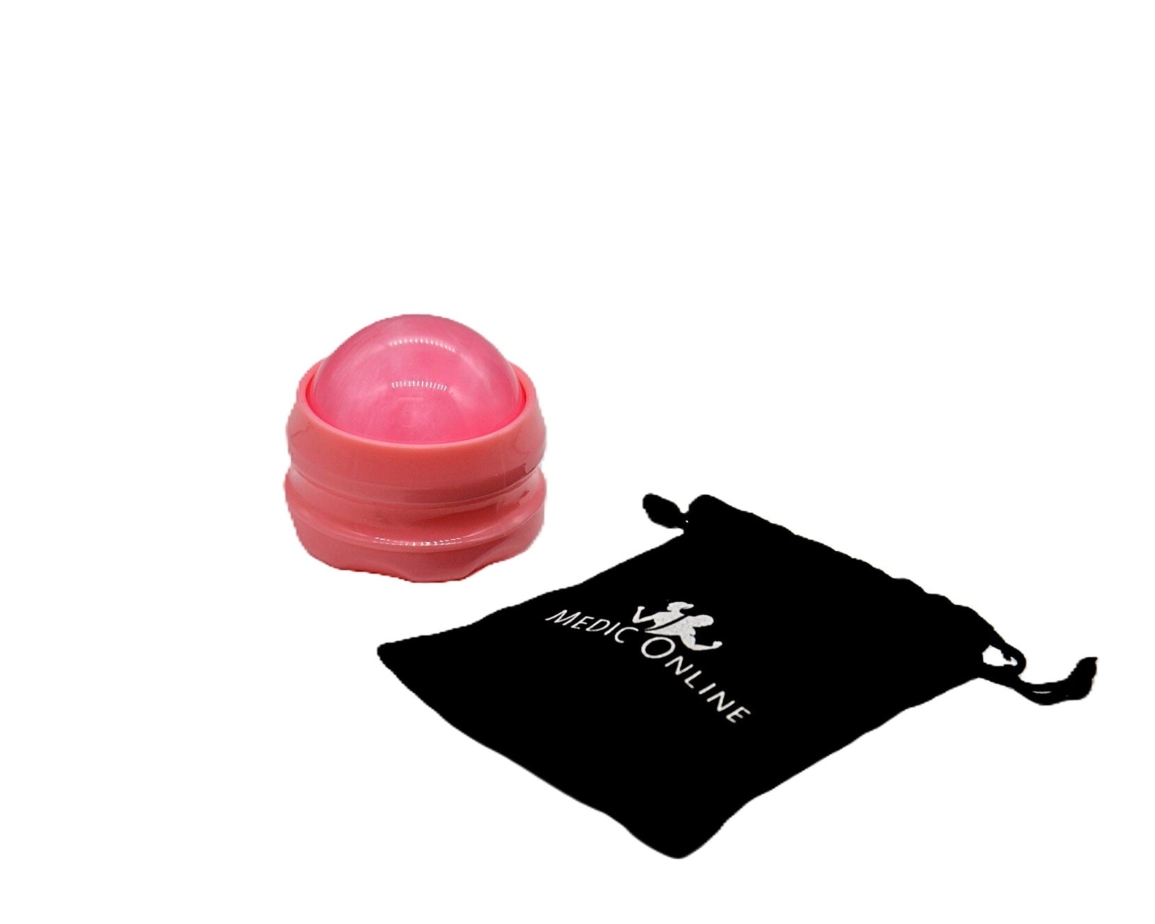 Massagebold med roterende kugle i plast