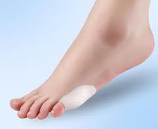 Tynd knystbeskytter til lilletåen