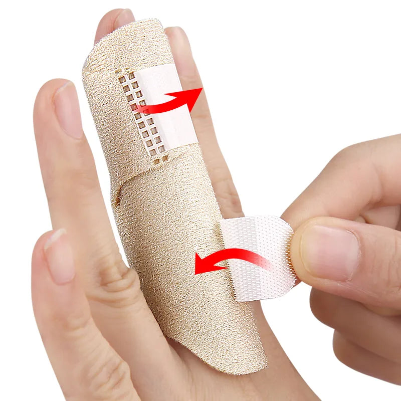 Fingerstøtte med skena