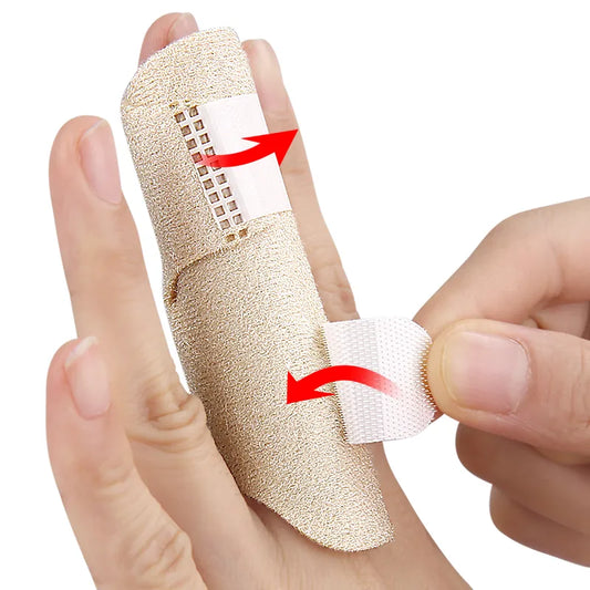 Fingerstøtte med skena